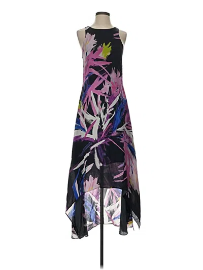 Pre-owned Josie Natori Cocktail Dress In Purple