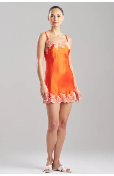 Josie Natori Lolita Chemise In Brown