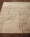 Josie Natori Shady Brook Rug, 6' X 9' In Tan
