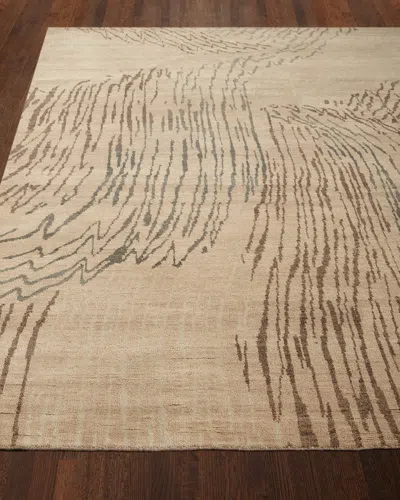 Josie Natori Shady Brook Rug, 6' X 9' In Tan