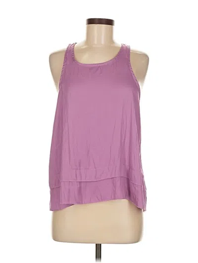 Pre-owned Josie Natori Sleeveless Blouse In Purple