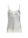 JOSIE NATORI WOMEN'S LOLITA SILK LACE CAMISOLE