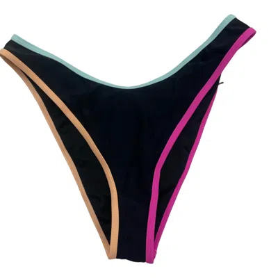 Josie Natori Women's Solid Print Pantie In Black