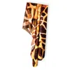 Josie's Editions Women's Giraffe  Golden Savannah  Silk Twill Scarf In Yellow