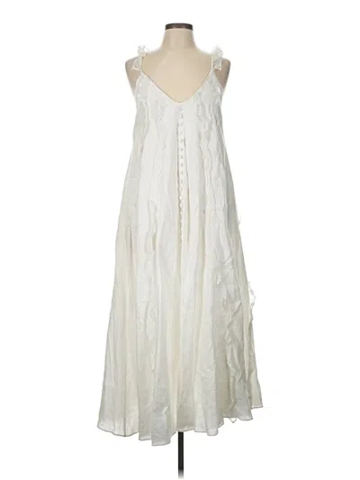Pre-owned Joslin Casual Dress In Ivory