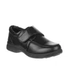 Josmo Big Boys Classic Hook And Loop School Shoes In Black