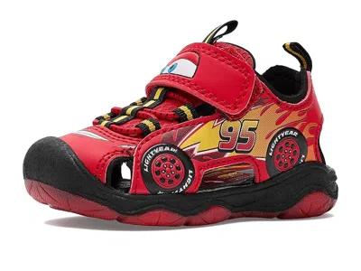 Josmo Cars Lighted Closed Toe Sandal (toddler/little Kid) Boys Shoes Red : 5 Toddler M, Leather/synthetic