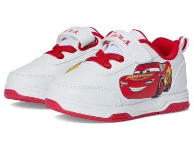 Josmo Cars Sneaker(toddler/little Kid) Boy's Shoes White : 12 Little Kid M, Synthetic