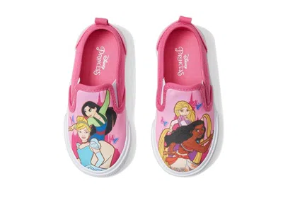 Josmo Disney Princess Slip-on Sneaker (toddler/little Kid) Girl's Shoes Pink: 5 Toddler M, Synthetic