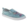 Josmo Disney Stitch Unisex Round Closed Toe Slip-on Shoe In Blue