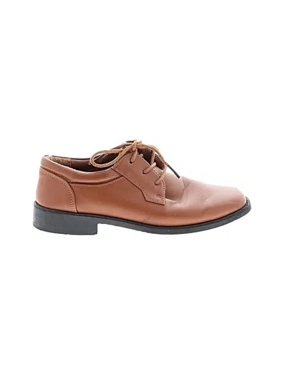 Pre-owned Josmo Kids' Dress Shoes In Brown