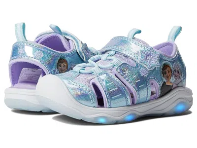 Josmo Frozen Fisherman Sandal (toddler/little Kid) Girls Shoes Light Blue Lilac : 11 Little Kid M, Synthet