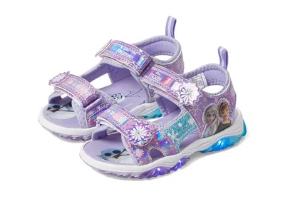 Josmo Frozen Lighted River Sandal (little Kid) Girls Shoes Lilac : 6 Toddler M, Rubber/synthetic In Purple