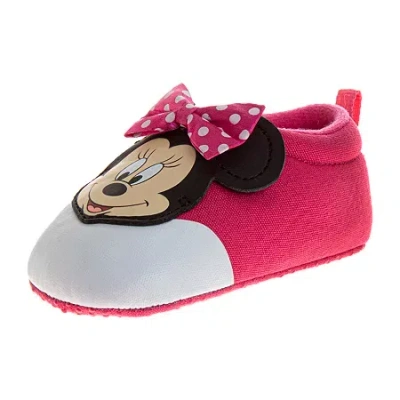 Josmo Babies' Girls Minnie Mouse Slip-on Shoe In Pink