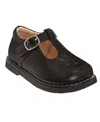 Josmo Infant Slip-resistant Flat T-strap Shoes In Black