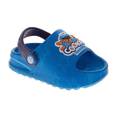 Josmo Infant Unisex Sesame Street Slide Sandals In Blue