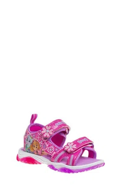 Josmo Kid's Paw Patrol Sandal In Pink/purple