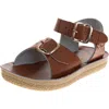 Josmo Kids' Ankle Strap Sandal In Brown