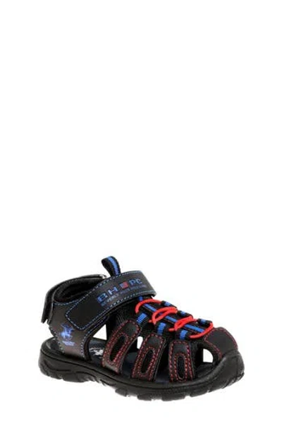 Josmo Kids' Beverly Hills Polo Club Sandal In Black