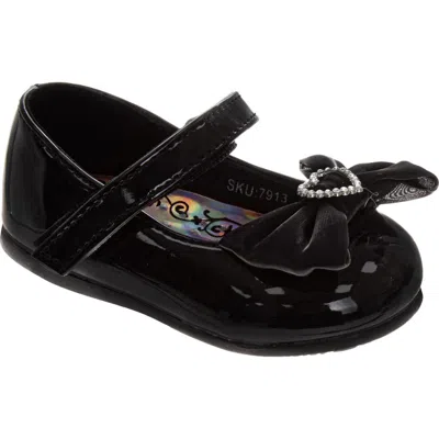 Josmo Kids' Bow Dress Flat In Black