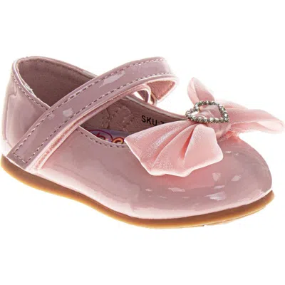 Josmo Kids' Bow Dress Flat In Pink