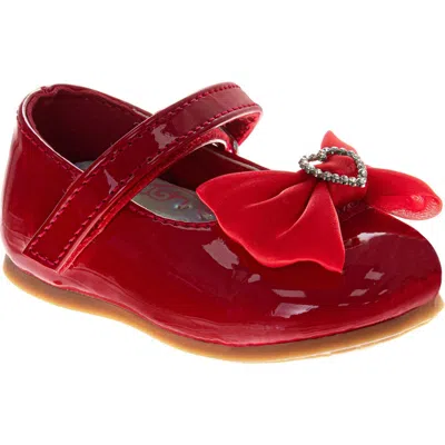 Josmo Kids' Bow Dress Flat In Red