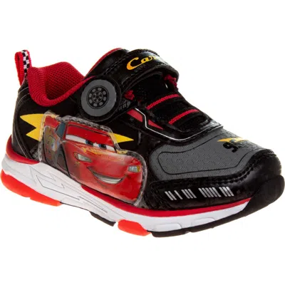 Josmo Kids' Cars Sneaker In Black/red