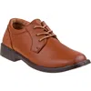 Josmo Little Boys Classic Oxford Casual Dress Shoes In Tan