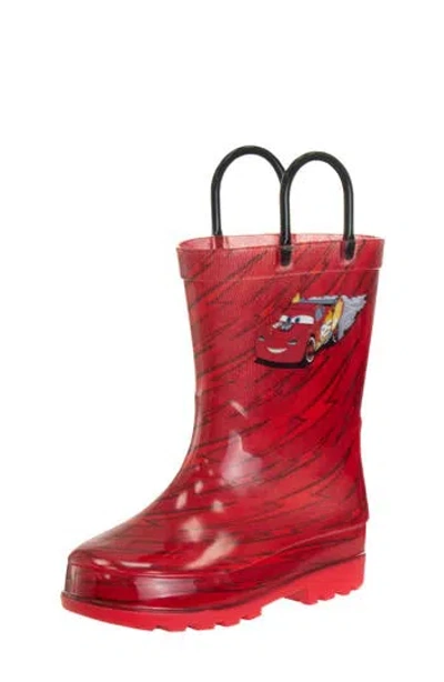 Josmo Kids' Disney Cars Rain Boot In Red