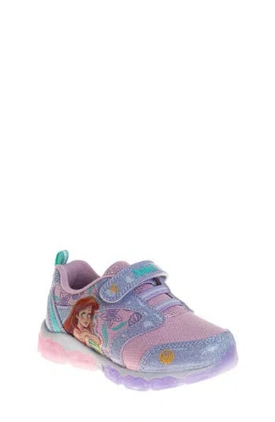 Josmo Kids' Disney Little Mermaid Sneaker In Purple