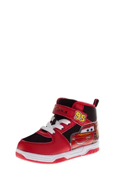 Josmo Kids' Disney Pixar Lightning Speed High Top Sneaker In Pink
