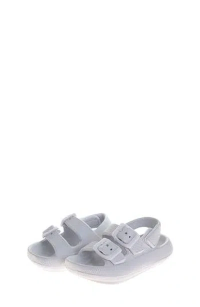 Josmo Kids' Double Buckle Sandal In White