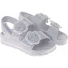 Josmo Kids' Floral Buckle Slingback Sandal