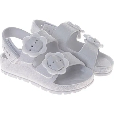 Josmo Kids' Floral Buckle Slingback Sandal