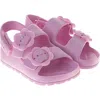 Josmo Kids' Floral Buckle Slingback Sandal
