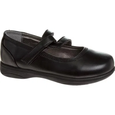 Josmo Kids' French Toast Mary Jane School Shoes In Black