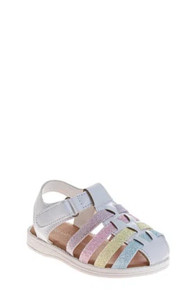 Josmo Kids' Glitter Sandal In Multi