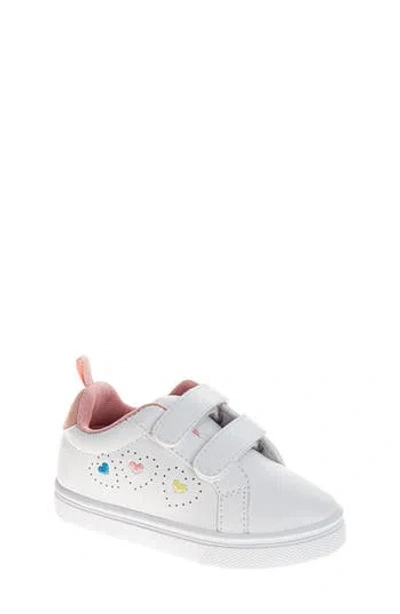 Josmo Kids' Heart Low Top Sneaker In White