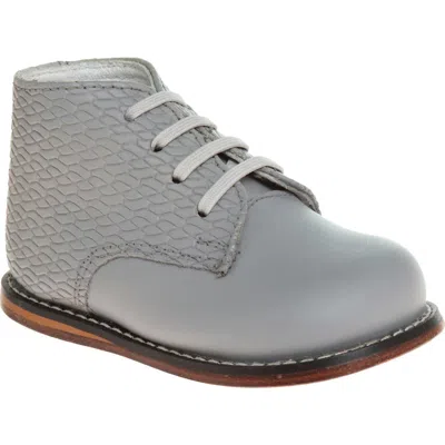 Josmo Kids' Lace-up Boot In Grey Woven