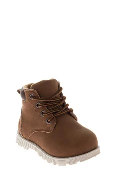 Josmo Kids' Lug Boot In Brown