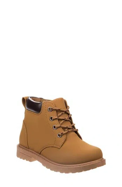 Josmo Kids' Lug Sole Boot In Brown