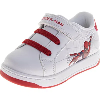 Josmo Kids' Marvel Web-slinger Spider-man Sneaker In White
