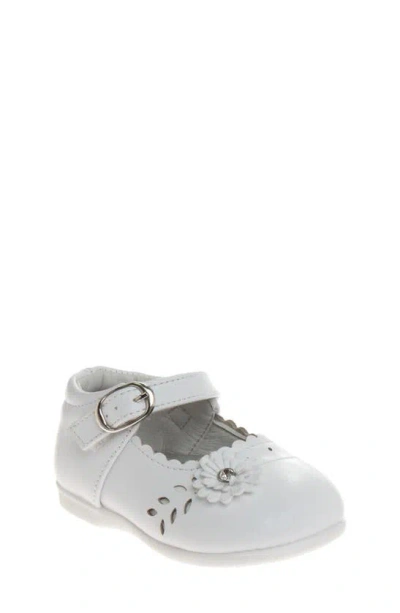 Josmo Kids' Mary Jane Flat In White