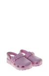 Josmo Kids' Metallic Foam Sandal In Pink Glitter