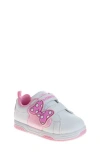 Josmo Kids' Minnie Mouse Sneakers In White/pink