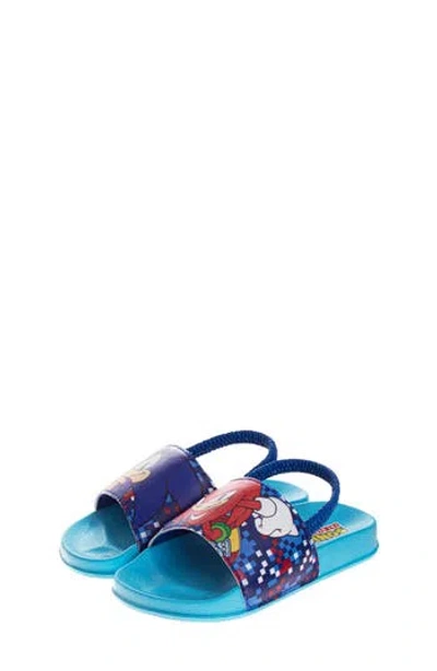Josmo Kids' Mismatched Slingback Sandal In Blue