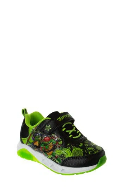 Josmo Kids' Ninja Turtle Sneaker In Black/green