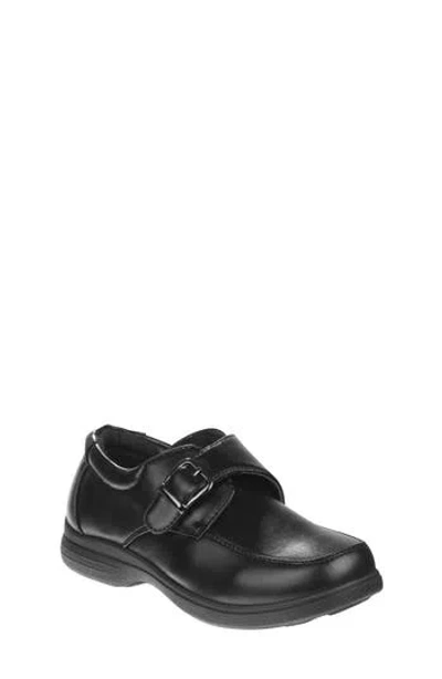 Josmo Kids' School Monk Strap Shoe In Black