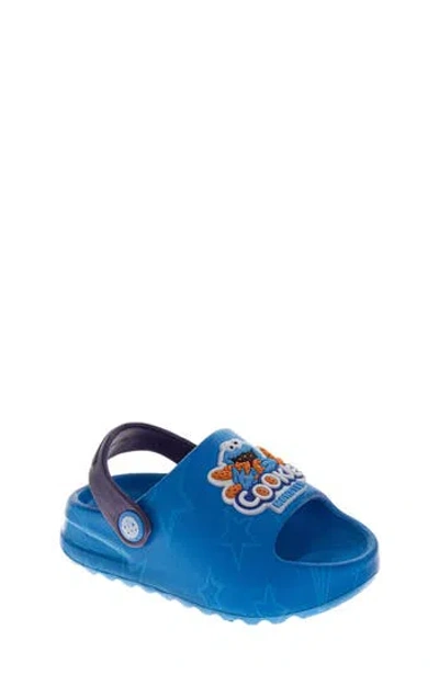 Josmo Kids' Sesame Street Cookie Monster Slide In Blue