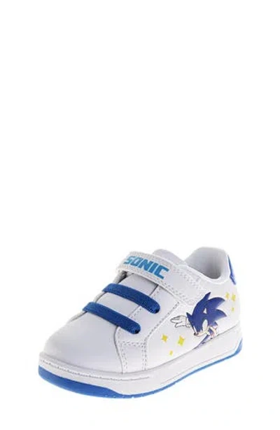 Josmo Kids' Sonic The Hedgehog Fast Dash Sneaker In White